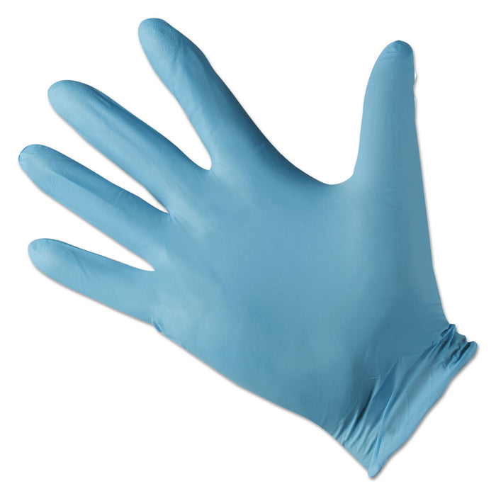 G10 Nitrile Gloves, Powder-Free, Blue, 242mm Length, Large, 100/Box, 10 Boxes/CT