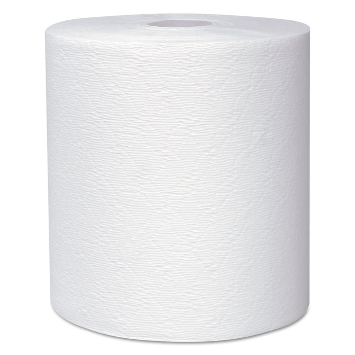 Essential Plus Hard Roll Towels 8" x 600 ft, 1 3/4" Core dia, White, 6 Rolls/CT