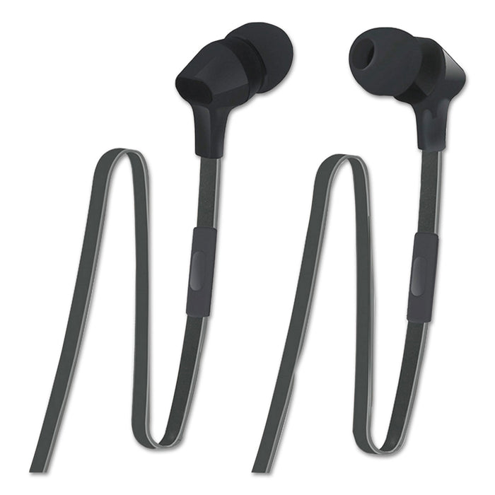 400 Series Earbuds, 3.5 ft Cord, Black