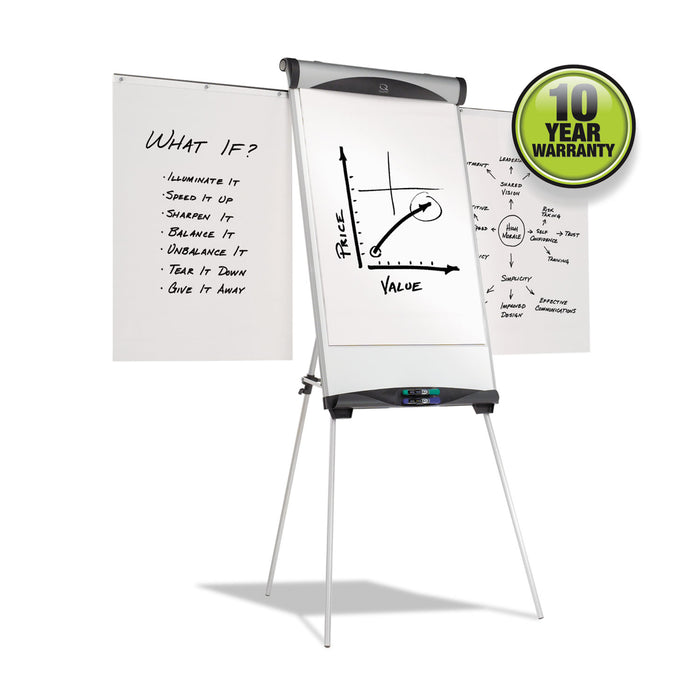 Euro Magnetic Presentation Easel, 27 x 39, White