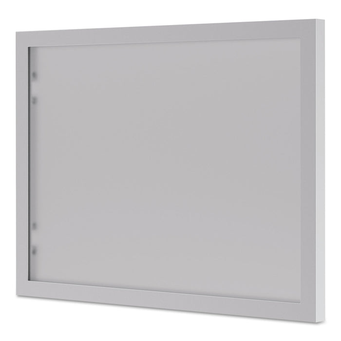 BL Series Hutch Doors, Glass, 13.25w x 17.38h, Silver/Frosted