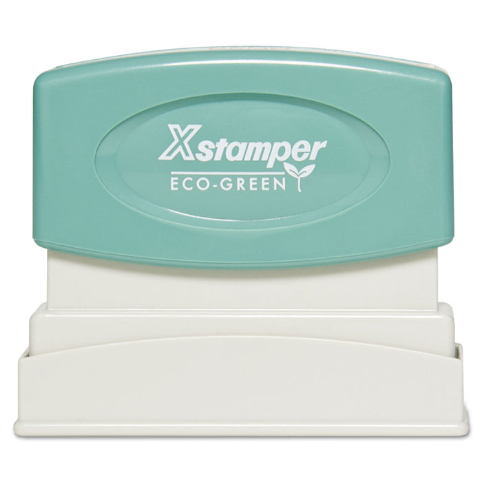 Custom Message Stamp, Pre-Inked, N05, 2 5/16 x 1/8