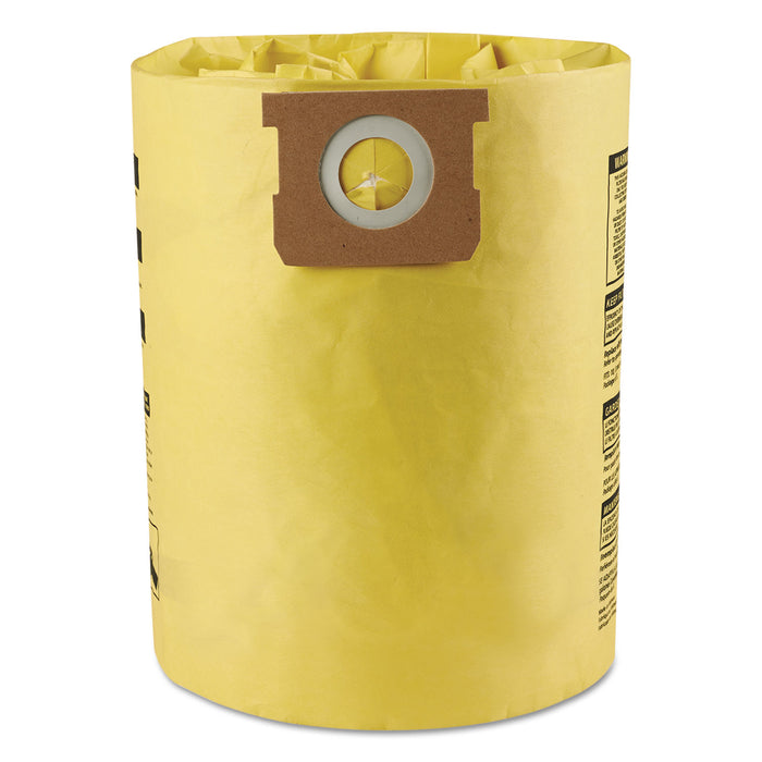 High Efficiency Collection Filter Bags, 10 14gal, 2/Pack