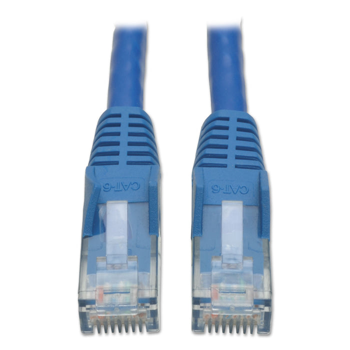Cat6 Gigabit Snagless Molded Patch Cable, RJ45 (M/M), 10 ft., Blue