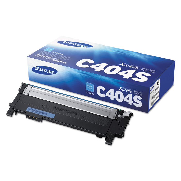 CLT-C404S (ST970A) Toner, 1000 Page-Yield, Cyan