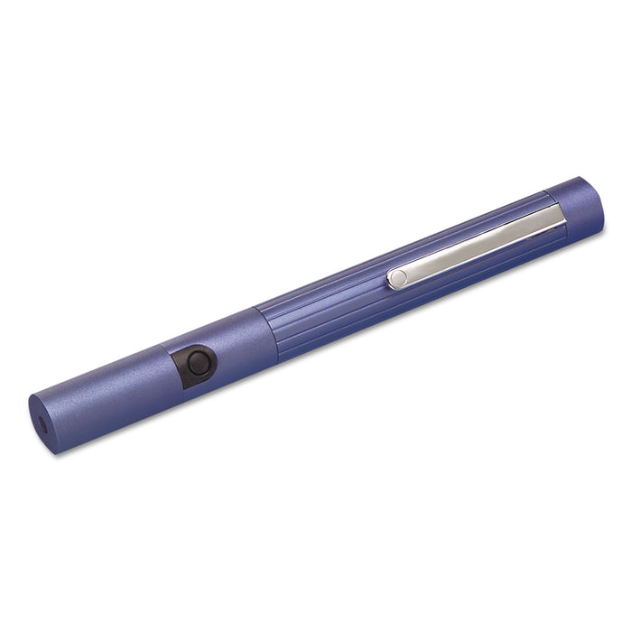 General Purpose Laser Pointer, Class 3A, Projects 1148 ft, Metallic Blue