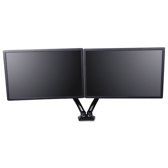 AdaptivErgo Articulating Monitor Arm, Dual Monitor up to 30", Black