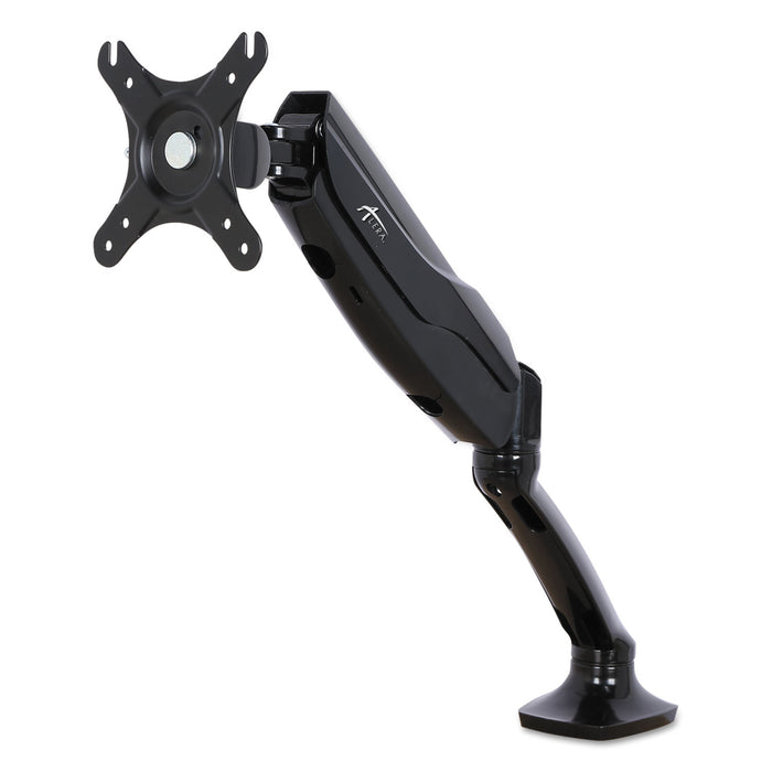 AdaptivErgo Articulating Monitor Arm, Single Monitor up to 30", Black