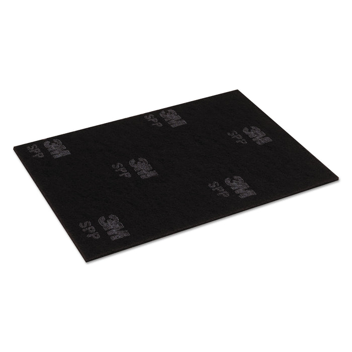 Surface Preparation Pad Sheets, 14" x 20", Maroon, 10/Carton