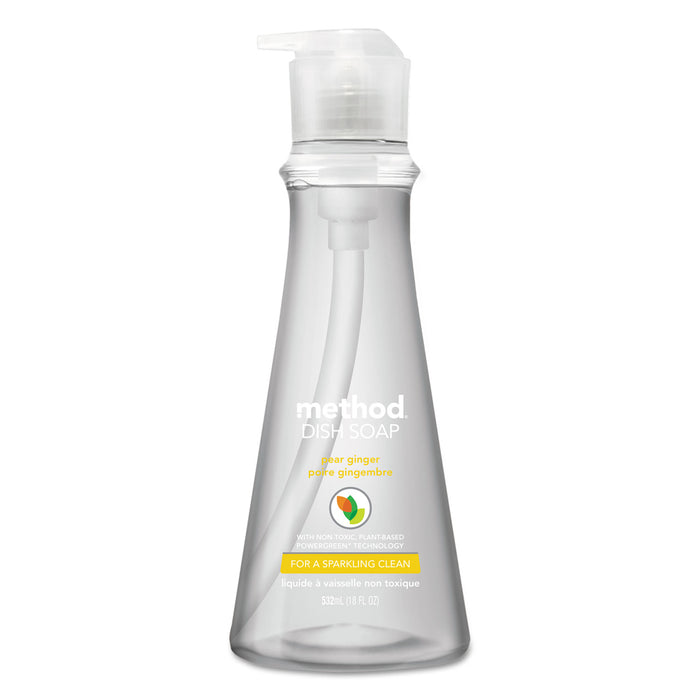 Dish Soap, Pear Ginger, 18 oz Pump Bottle