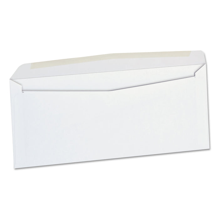 Business Envelope, #10, Monarch Flap, Gummed Closure, 4.13 x 9.5, White, 500/Box