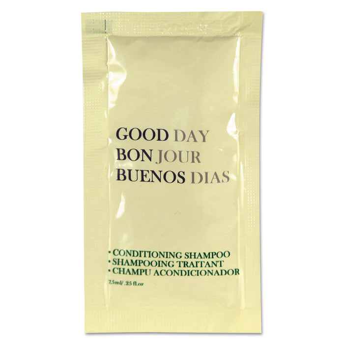 Conditioning Shampoo, 0.25 oz Tube, 500/Carton