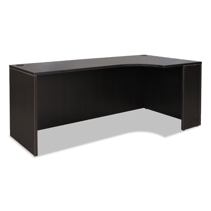 Alera Valencia Right Corner Credenza Shell, 70.88w x 35.38d x 29.5h, Espresso