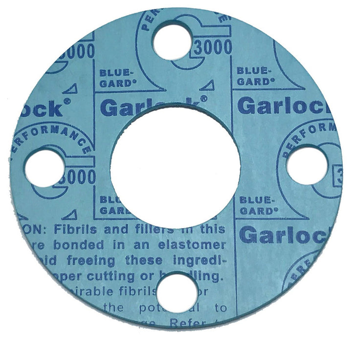 3" Garlock 3000 Blue Full Face Gasket