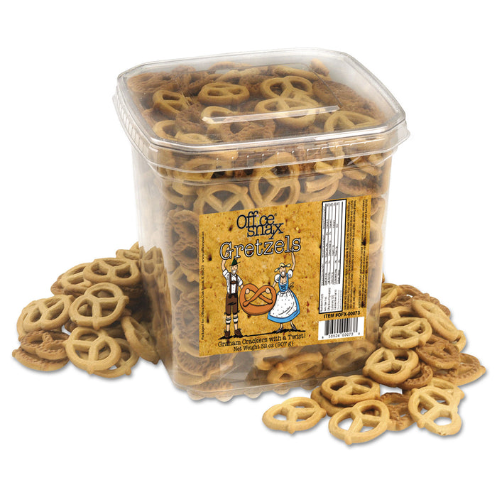 Gretzels, Cinnamon/Honey, 32 oz