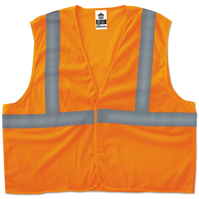 GloWear 8205HL Type R Class 2 Super Econo Mesh Vest, Orange, 2XL/3XL