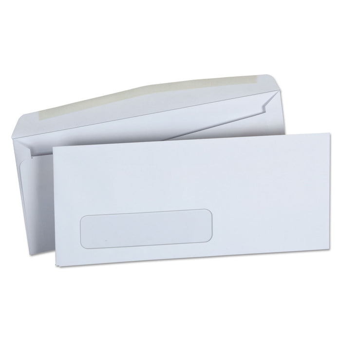 Business Envelope, #10, Commercial Flap, Gummed Closure, 4.13 x 9.5, White, 250/Box