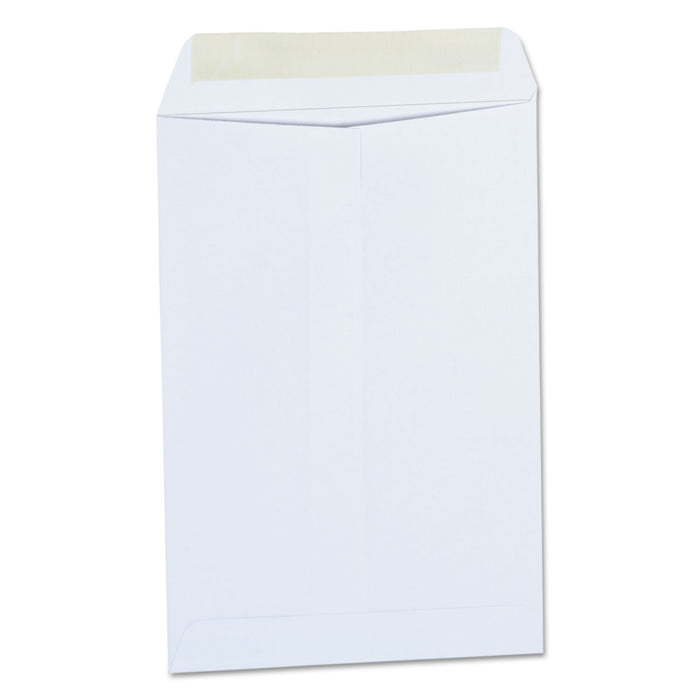 Catalog Envelope, #1 3/4, Square Flap, Gummed Closure, 6.5 x 9.5, White, 500/Box