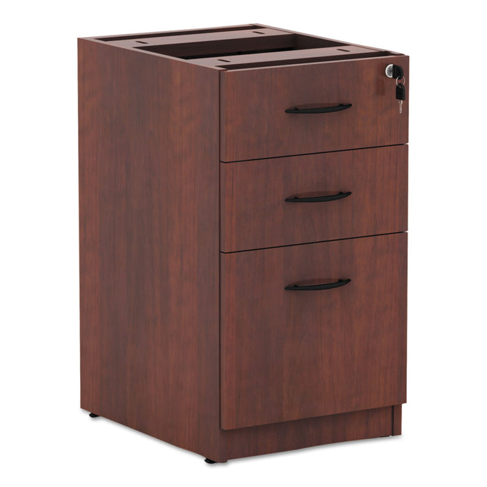 Alera Valencia Box/Box/File Full Pedestal, 15.63w x 20.5d x 28.5h, Medium Cherry