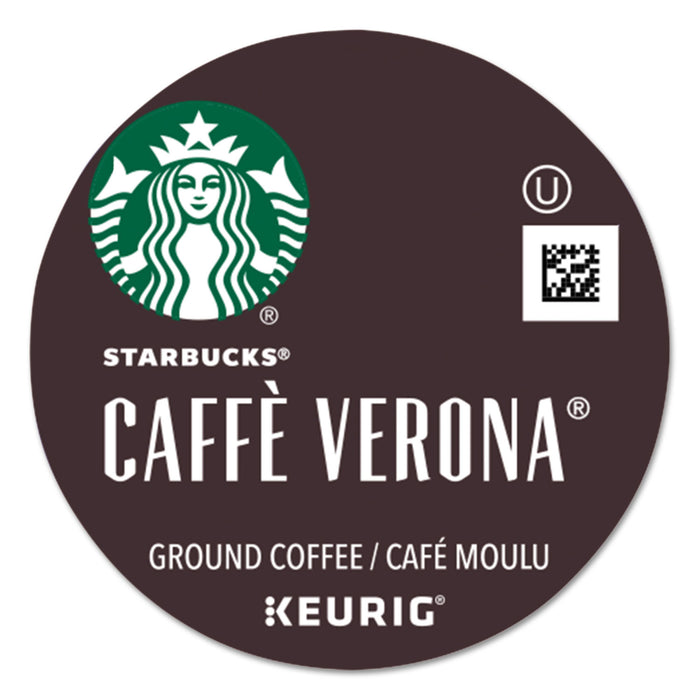 Caffe Verona Coffee K-Cups Pack, 24/Box, 4 Boxes/Carton