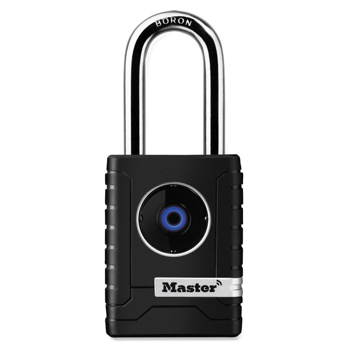 4401DLH Bluetooth Padlock, Outdoor, Black/Silver, 2 7/32" Width