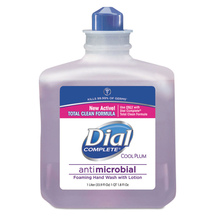 Antimicrobial Foaming Hand Wash, Cool Plum Scent, 1000mL Bottle