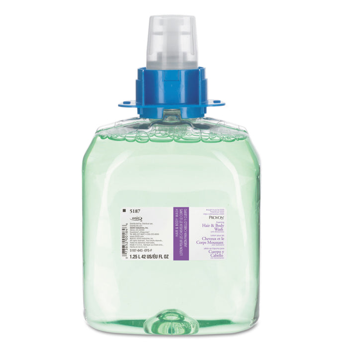 Foaming Hair and Body Wash With Moisturizers, Cucumber Melon, 1250 mL