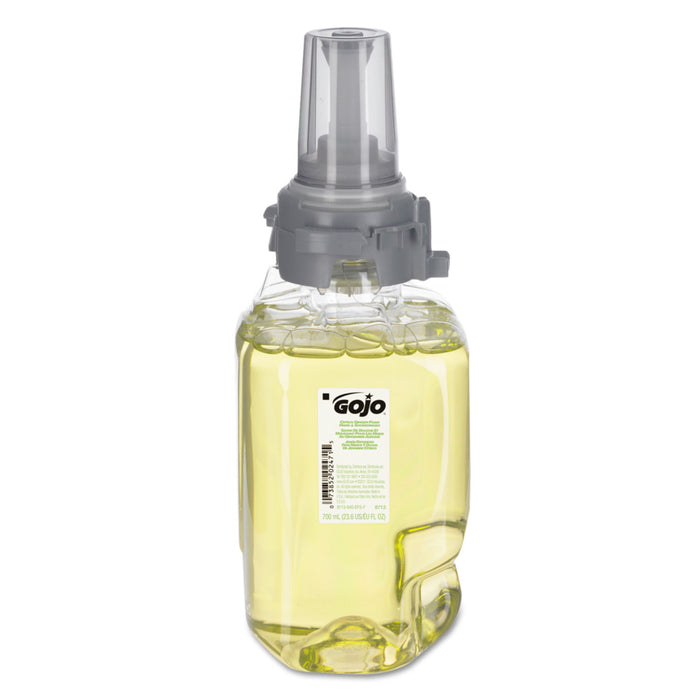 Foam Hand/Shower Wash, Citrus Ginger Scent, 700 mL Refill, 4/Carton