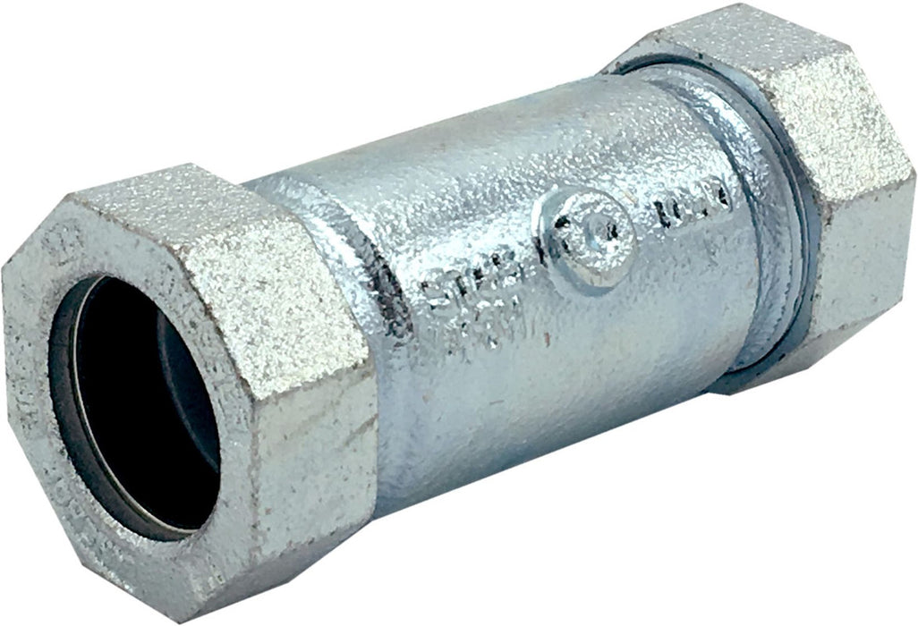 1" Style 65 Galvanized Coupling - Long