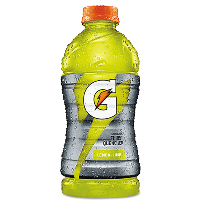 G-Series Perform 02 Thirst Quencher Lemon-Lime, 20 oz Bottle, 24/Carton