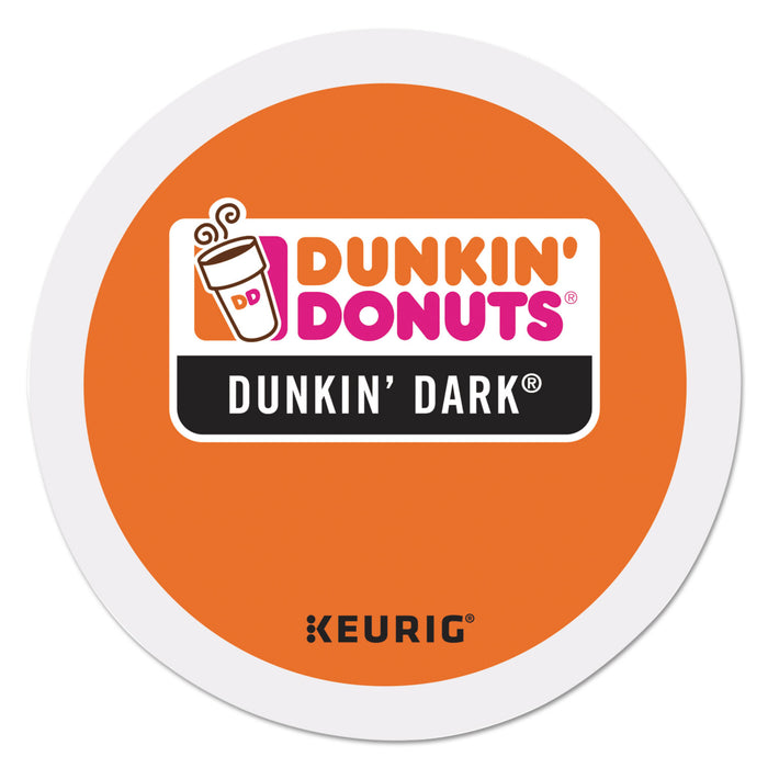 K-Cup Pods, Dunkin' Dark Roast, 24/Box