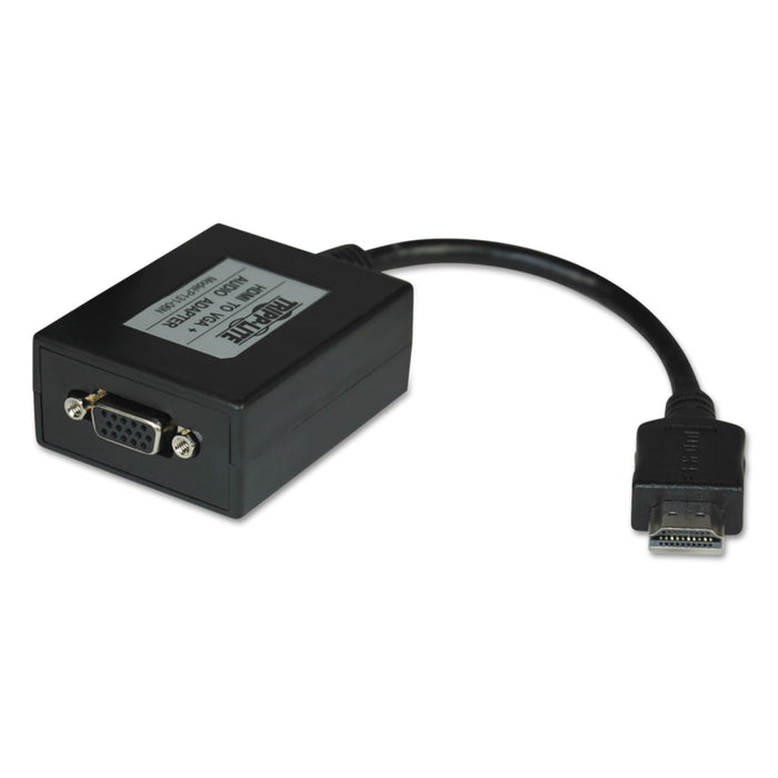 HDMI to VGA with Audio Converter Cable, 1920 x 1200 (1080p), 6"
