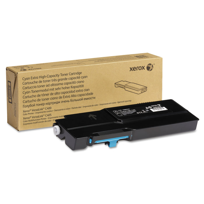 106R03526 Extra High-Yield Toner, 8000 Page-Yield, Cyan