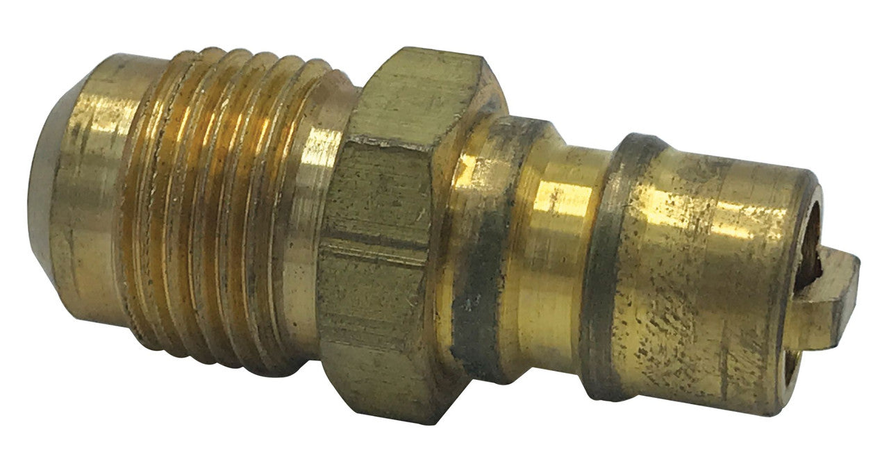 Quick-Connect 1/2" Flare X 3/8" Male Adapter