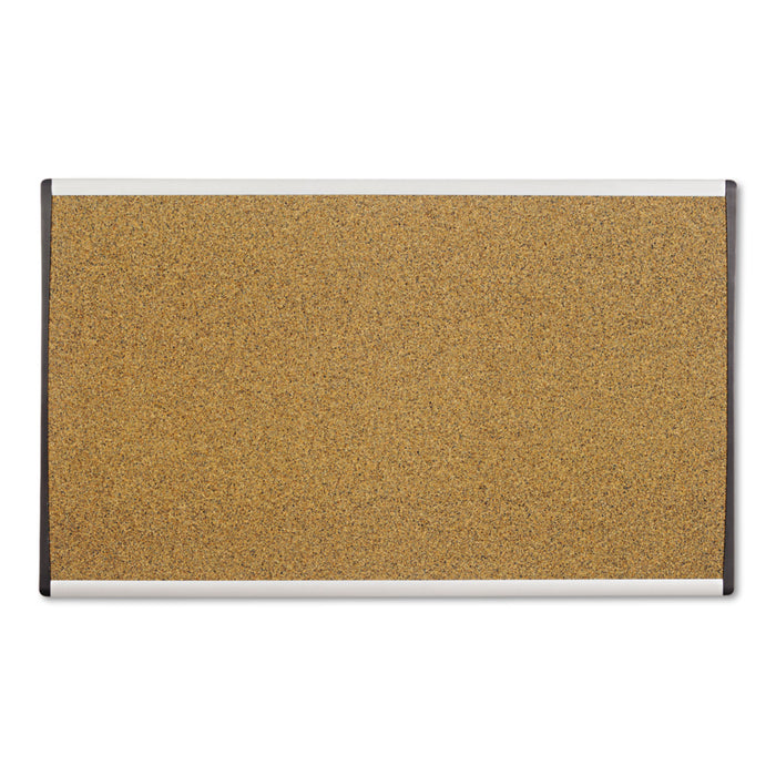 ARC Frame Cork Cubicle Board, 18 x 30, Tan, Aluminum Frame