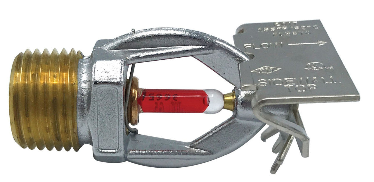 1/2" Fire Sprinkler Head - Chrome-Plated - Sidewall