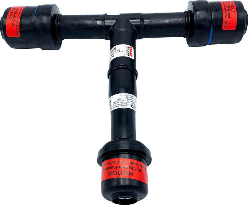 1 1/2" IPS X 1" IPS Con-Stab Reducing Tee