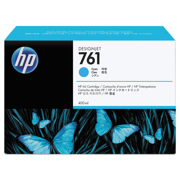 HP 761, (CM994A) Cyan Original Ink Cartridge