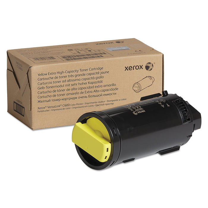 106R04008 Extra High-Yield Toner, 16800 Page-Yield, Yellow, TAA Compliant