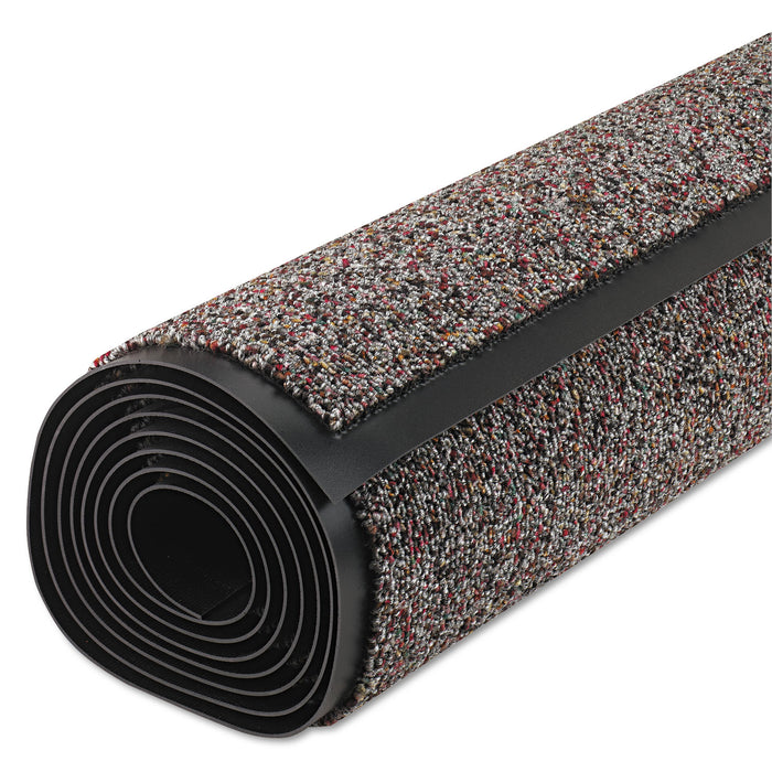 Classic Berber Wiper Mat, Nylon/Olefin, 36 x 120, Gray