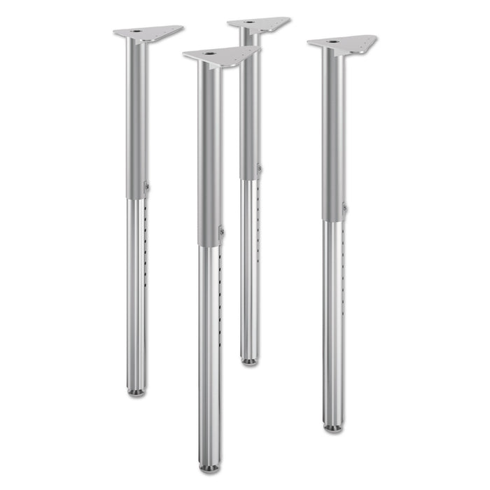 Build Adjustable Post Legs, 22" to 34" High, 4/Pack