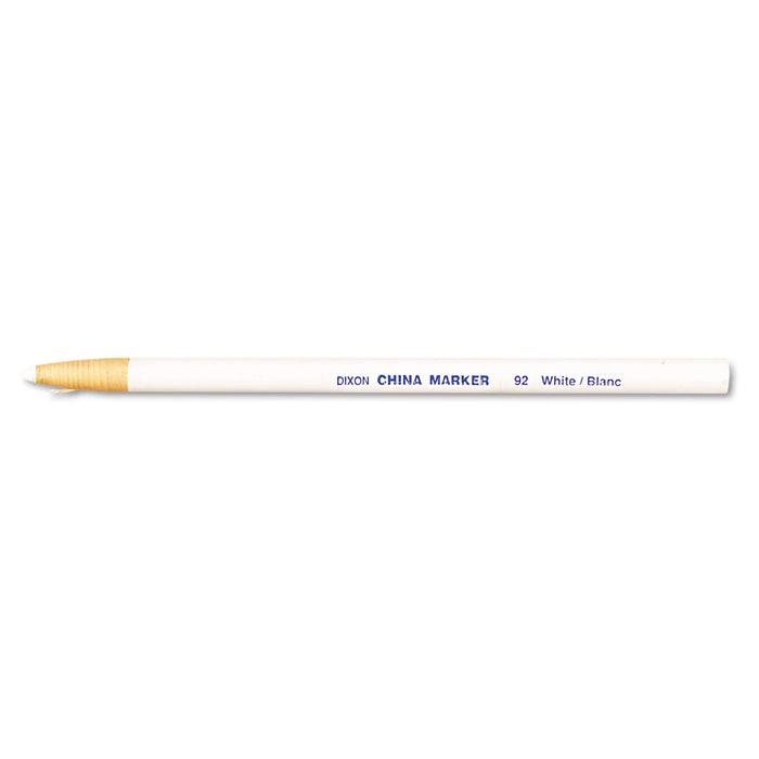 China Marker, White, Dozen