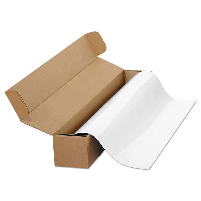 Dry Erase Surface, 50 ft x 4 ft, White
