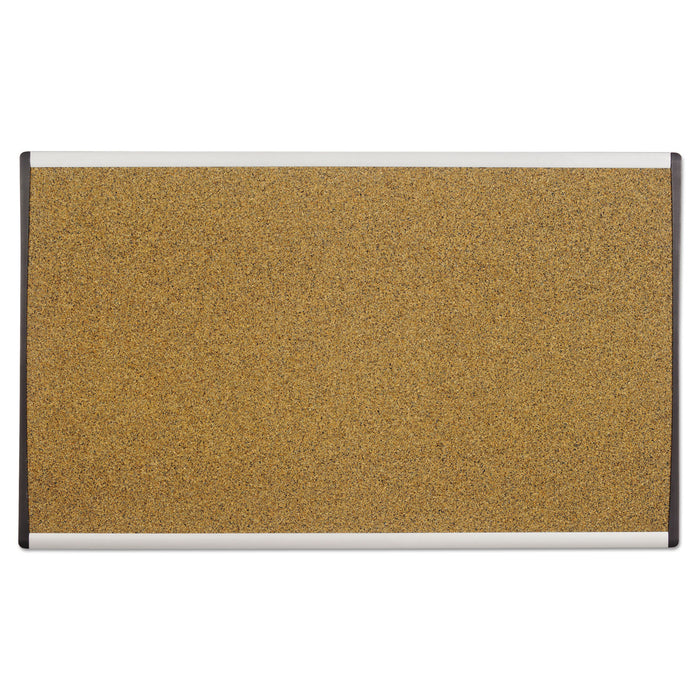 ARC Frame Cork Cubicle Board, 14 x 24, Tan, Aluminum Frame