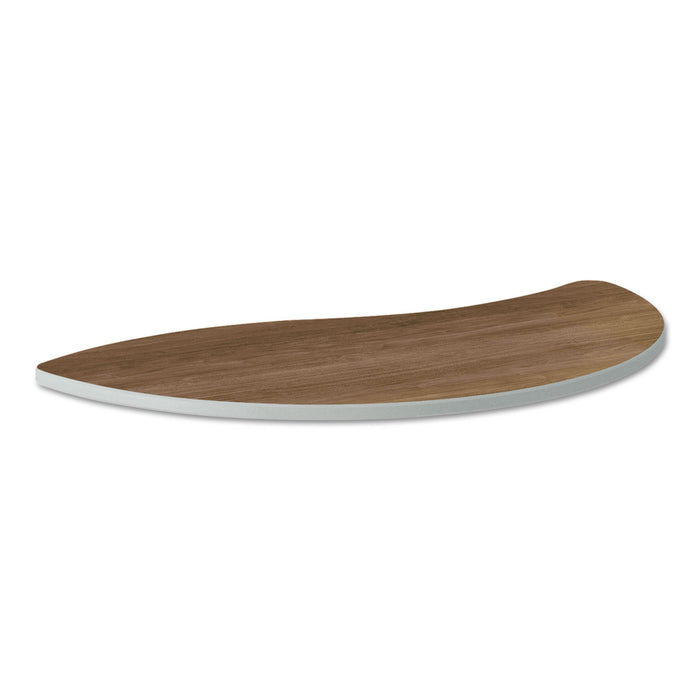 Build Wisp Shape Table Top, 54w x 30d, Pinnacle
