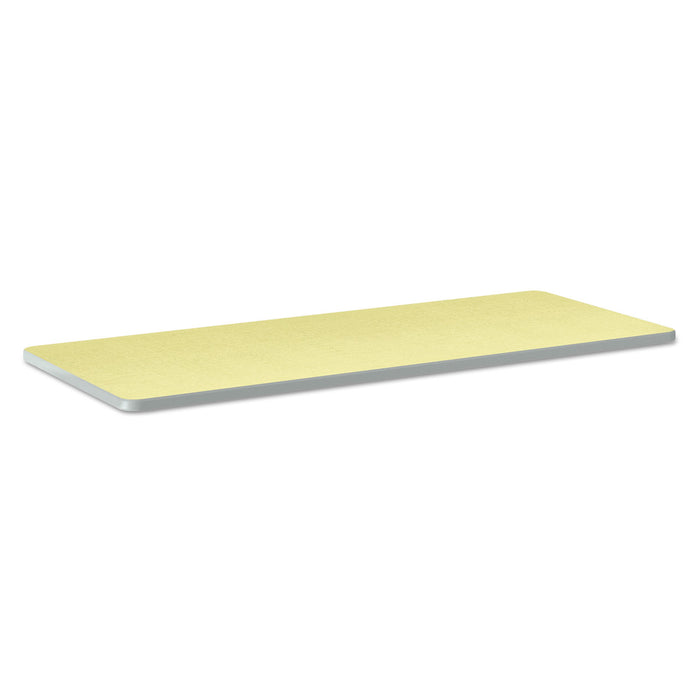 Build Rectangle Shape Table Top, 60w x 24d, Kiwi