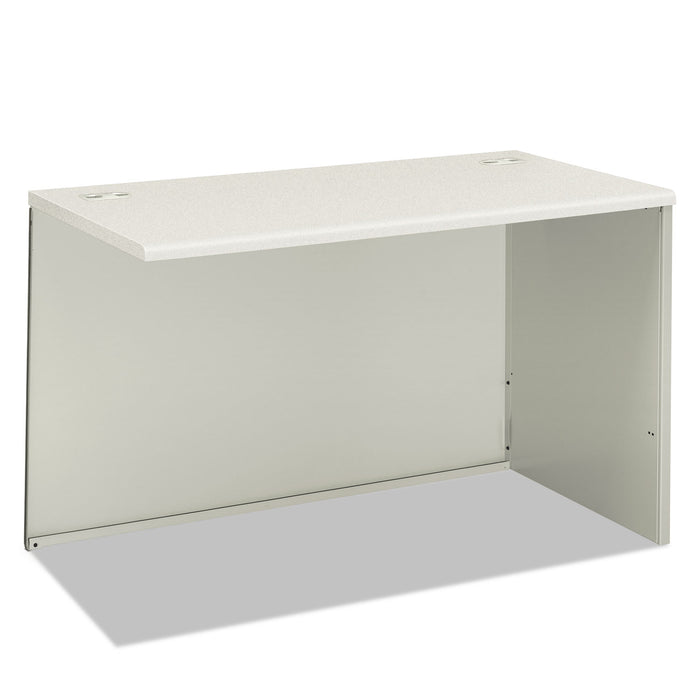 38000 Series Return Shell, 31.75w x 53.19d x 3.75h,Silver Mesh/Light Gray, Right