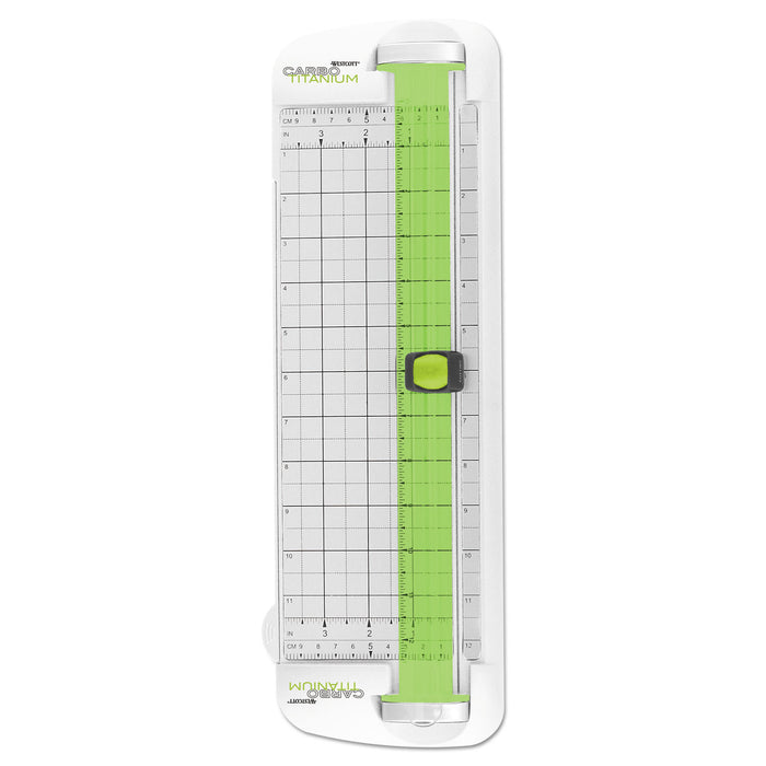 CarboTitanium Personal Trimmer, 10 Sheets, Plastic, 6.88 x 12