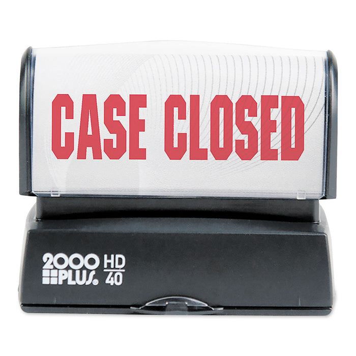 HD Custom Stamp, Pre-Inked, Blk/Blue/Green/Gold/Orange/Red/Violet, 2 5/16 x 7/8