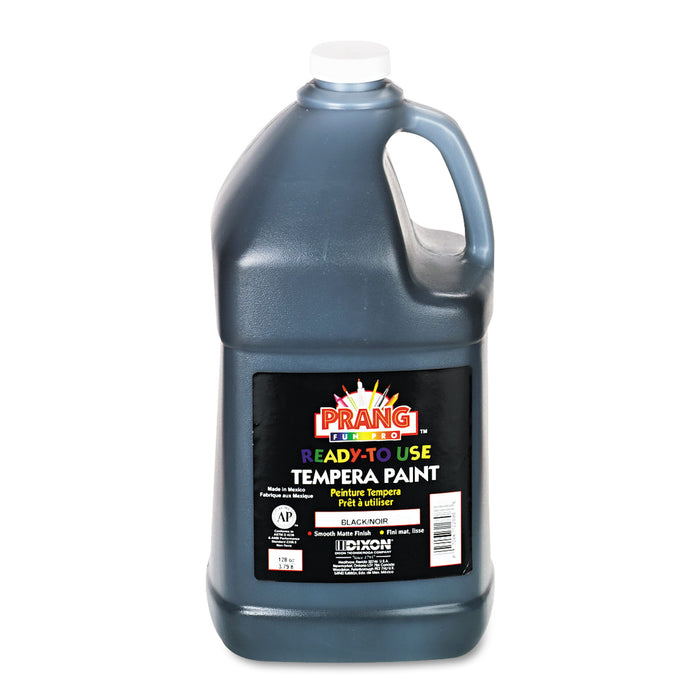 Ready-to-Use Tempera Paint, Black, 1 gal